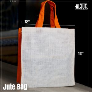 ALJUT Laminated Jute bag -JC03 | Jute Bleach