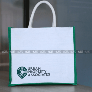 ALJUT Customized Jute Bag –Eco-Friendly Promotional Tote with Your Brand Design -JC10 | Jute cotton